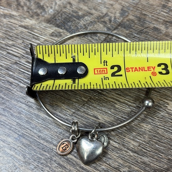 Brighton Silver Charm Bracelet with Heart and Paw Charms - Picture 4 of 5